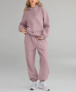 Nouvel ensemble survêtement femme : sweat à capuche et pantalon de jogging, tenue personnalisée imprimée, ensemble assorti pour femme - Product Image 3