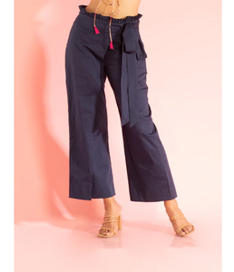 กางเกงขายาวผ้าฝ้ายสำหรับผู้หญิง ทรงหลวม น้ำหนักเบา สวมใส่สบาย เหมาะสำหรับฤดูร้อน ใส่ได้ทุกวัน เนื้อผ้านุ่ม ระบายอากาศได้ดี แฟชั่นทันสมัย - Product Image 1