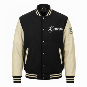 Chaqueta de Invierno con Capucha, Estilo Americano Moderno, Acolchada, con Parches Bordados, Ecológica, para Hombre - Product Image 1