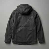 Veste de chasse haut de gamme en laine Mackinaw épaisse, 100 % polyester, tissu coupe-vent silencieux, camouflage, pour sièges de chasse en arbre en hiver