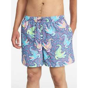 Shorts de bain pour hommes sur mesure fabriqués par OEM, respirants, à séchage rapide, shorts de plage, maillots de bain, imprimés, en polyester/spandex, boardshorts - Product Image 1