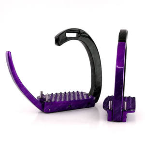 Estribos de Seguridad para Caballos, Ligeros, Clásicos, de Acero Inoxidable, Diseño Antideslizante, Protección para Tobillos, Suministros de Equitación - Product Image 3