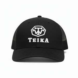 Casquette de baseball personnalisée avec broderie 3D 2026, en tissu mesh orange et noir, style trucker, réglable, fermeture snapback, fournisseur OEM - Product Image 1