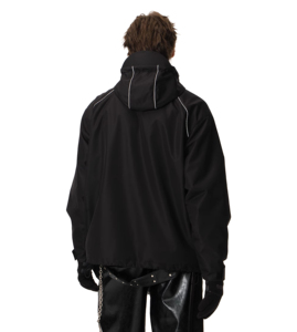 HIKE IMPEX Factory Rate Men Outdoor Waterproof Windproof <b>Jacket</b> <b>Reflective</b> Lightweight Rain <b>Running</b> <b>Jacket</b> - Product Image 2