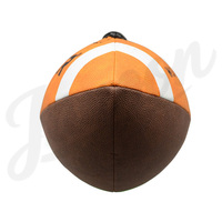 Ballon de football américain haut de gamme, cuir synthétique haute adhérence, léger, écologique, couleur et logo personnalisés pour les entraînements et les matchs