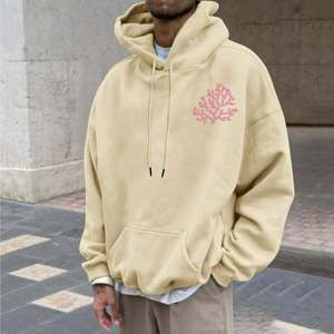 Sweat-shirts surdimensionnés pour hommes délavés à l'acide, vente en gros, 100% coton French Terry 380 GSM, logo personnalisé, streetwear, pull-over, impression graphique OEM - Product Image 1
