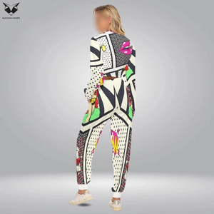 Conjunto de camiseta corta y pantalones deportivos para mujer, cómodo conjunto de dos piezas para uso diario informal, viajes y entrenamiento. - Product Image 2