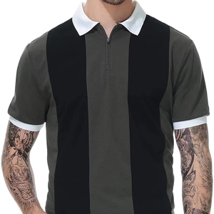 Ces polos pour hommes sont fabriqués au Pakistan par un exportateur en gros et incluent un service de finition et d'emballage professionnels. - Product Image 1
