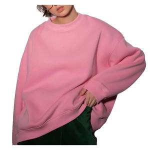 เสื้อคอเต่าโอเวอร์ไซส์ลำลองสำหรับผู้หญิง ผ้าฝ้าย 100% ใส่สบาย ระบายอากาศได้ดี เป็นมิตรกับสิ่งแวดล้อม  รับสกรีนโลโก้ด้านหน้า - Product Image 3
