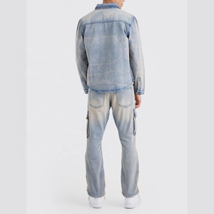 Men's High Quality Denim Jeans Pants Slim Fit Soft <b>Stretch</b> Fabric Casual Streetwear Everyday Clothing Comfortable Fashion Bottom - Product Image 2