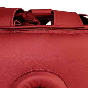 Protector de Cabeza de Cuero Integral con Cierre Ajustable de Velcro, Transpirable y con Protección Anti-Impactos para Boxeo, MMA y Entrenamiento en Gimnasio - Product Image 6