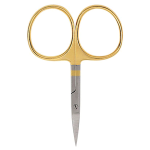 Ciseaux professionnels pour la pêche à la mouche, 3,5 pouces, demi-or, en acier inoxydable, lame tranchante, ciseaux à poisson - Product Image 2