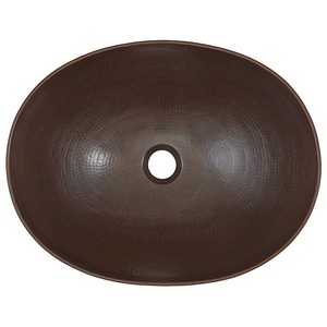 Premium asequible marca de lujo barra de cobre fregadero cobre doble pared personalizado en relieve Fabricante Mayorista venta directa de fábrica - Product Image 2