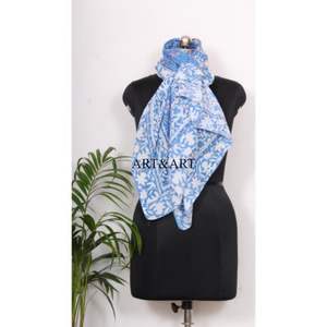 Wholesale Handmade 100% Soft Cotton Fabric Low Price Hand Block Printed Pario Gaiter Sarongs Beach <b>Cover</b> &<b>Head</b> Scarves for Women - Product Image 3