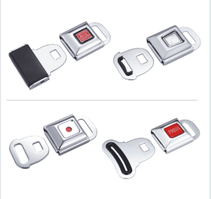 Varias hebillas de cinturón de seguridad de coche de plástico metálico de acero y poliéster-Estilo de diseño deportivo 2 4 5 puntos-Extensores de seguridad - Product Image 2