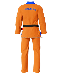 Uniforme d'arts martiaux Karaté Jiu Jitsu 100% coton personnalisable unisexe pour adultes, équipement d'entraînement - Product Image 3