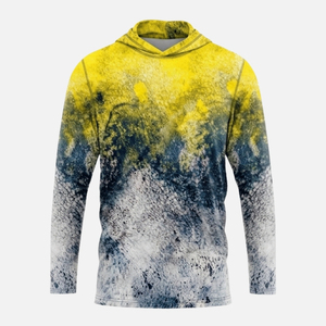 Men's Fishing Shirt Long Sleeve <b>Hoodie</b> UPF 50+ <b>UV</b> <b>Protection</b> Quick Dry Moisture Wicking Breathable Outdoor Fishing Apparel - Product Image 1