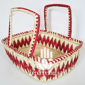 Cesta Moonj con asa, cesta de regalo, cesta rectangular - Product Image 1