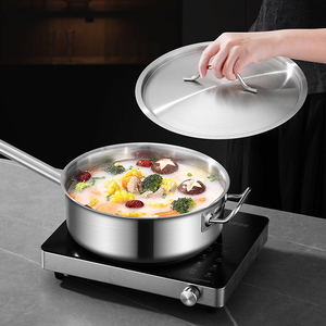 Lightweight Cooking Sauce <b>Pan</b> With Durable Construction For Fast <b>And</b> Even Heat Distribution - Product Image 4