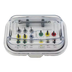 Kit d'extraction d'implants dentaires : Forets, extracteurs et instruments prothétiques universels pour l'élimination de fixations fracturées, certifié CE - Product Image 4