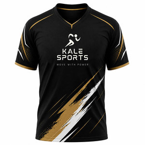Camiseta de Fútbol Personalizada con Logotipo, Material 100% Poliéster, Nombre y Número del Equipo Personalizados, Transpirable, Ropa Deportiva para Toda Temporada - Product Image 1