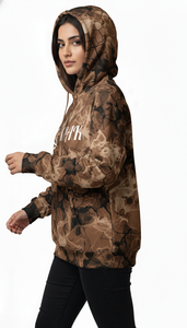 Sweat à capuche unisexe surdimensionné de mode hivernale haut de gamme avec impression par sublimation et broderie de haute qualité pour un style décontracté urbain - Product Image 5