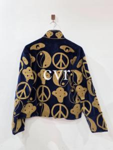 Women's Luxury Coat Hand Embroidered Uzbek Outerwear Handmade Velvet Suzani Eco-Friendly Suzani Velvet Winter <b>Boho</b> for Party - Product Image 3
