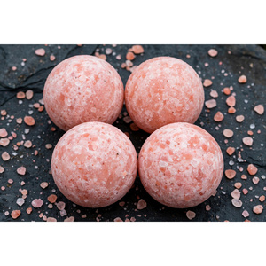 Bolas de Masaje Redondas de Sal Rosa del Himalaya Orgánica, Ecológicas, Sal del Himalaya, Navidad, Feng Shui, Venta al por Mayor desde Pakistán - Product Image 6