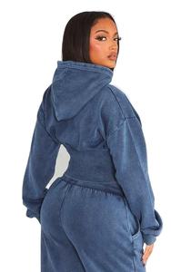 Stitchmode Custom Women Casual Sports Jogger Tracksuit Two Piece Set High Quality Streetwear Tracksuit for Women - Product Image 3