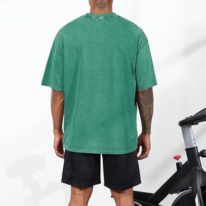 Camiseta Deportiva Beazer para Hombre, 100% Algodón, 180g, Lavada, Talla Grande, Transpirable, Cómoda, Informal, al Por Mayor - Product Image 3