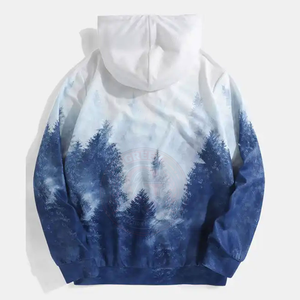 Sudadera con Capucha Sublimada Personalizada para Hombre, Sudadera Deportiva con Tela Ligera para Entrenamiento Deportivo y Uso Casual - Product Image 2
