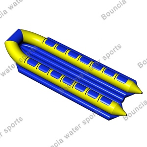 14 persone che volano pazzo trainabile tubo trainabile giocattolo trainabile Banana Boat vendita calda per barca in barca tubo per la vendita - Product Image 5