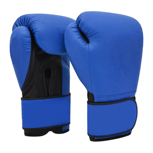 Guantes de Boxeo Profesionales de Cuero Vacuno Genuino de Alta Calidad con Cierre de Gancho y Bucle para Entrenamiento, Sparring y Muay Thai, Fabricante OEM - Product Image 1