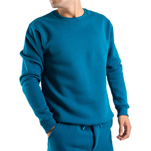 Prix de gros – Ensemble de survêtement décontracté uni pour homme, respirant, 2 pièces, en polyester et coton, unisexe, pour adultes - Product Image 5