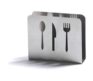 Cutlery Designed Metallic Silverware Handmade <b>Wedding</b> <b>Tissue</b> Holder Events Party Ware Decorating Unique Look Napkin Holder - Product Image 1