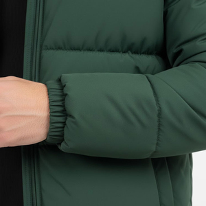 Chaqueta Acolchada Verde para Hombre, Nueva Colección 2026, Cuello Alto, Cierre de Cremallera, Resistente al Viento, Poliéster, Estilo Casual, Corte Regular - Product Image 6