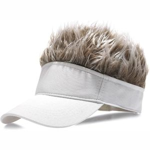 Gorra de Visera Deportiva Personalizada al por Mayor con Logotipo Bordado, Protección UV, Secado Rápido, Gorra de Golf Blanca - Product Image 5