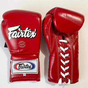 Guantes de Boxeo Profesionales de Cuero Vacuno de Alta Calidad para Entrenamiento y Sparring, Diseño con Cordones para Artes Marciales - Product Image 1