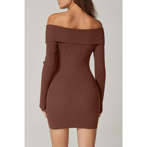 Vestido de Noche Elegante de Diseñador Personalizado para Mujer, Vestido de Fiesta con Cuello en V y Manga Larga para Graduación, Banquete - Product Image 3