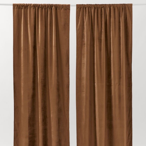 Fabricant de rideaux en coton lavables, vente en gros de rideaux naturels lavés à la main, tissu épais et doux - Product Image 2