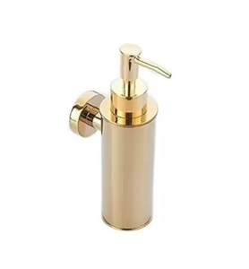 ตู้กดสบู่โลหะคุณภาพพรีเมียม ดีไซน์สะดุดตา ตั้งพื้นได้ ทนทาน ผลิตจากสแตนเลสสตีล ใช้เติมได้ ป้องกันสนิม พร้อมหัวปั๊มเคลือบทอง - Product Image 2