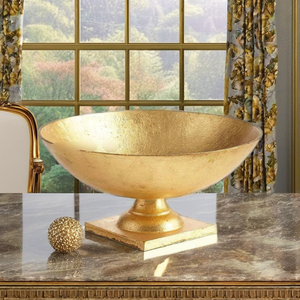 Cuencos Redondos con Base Dorada de Metal - Product Image 5