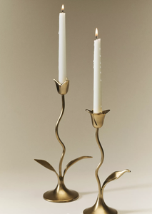 Elegante Candelabro de Metal con Diseño Floral, Centro de Mesa Decorativo para el Hogar, Decoración para Bodas y Eventos, Portavelas para Comedor - Product Image 5