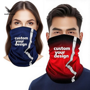 ผ้าโพกหัวหลอดสีดำสำหรับรถจักรยานยนต์โลโก้ตามสั่ง - Product Image 2