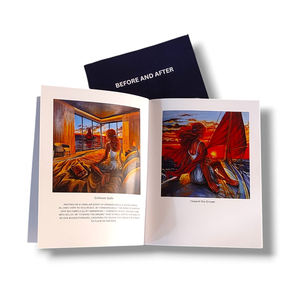 Livre d'art à couverture souple de qualité supérieure avec illustrations imprimées et peintes à la main à un prix raisonnable - Product Image 6