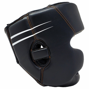 Premium Leather Boxing <b>Head</b> Guard with Face Protection for Intense Practice Sessions - Product Image 5