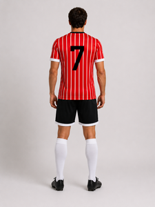 Kit de football pour hommes Dumela International, manches courtes, été, uni, séchage rapide, respirant, écologique, antibactérien, polyester - Product Image 6