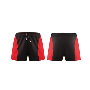 Shorts de rugby unisexes personnalisés, impression par sublimation bicolore, shorts de football respirants pour adultes - Product Image 5