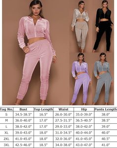 Custom Unisex Velour Winter Hooded Casual Solid Cotton <b>Jogger</b> <b>Set</b> Tracksuit - Product Image 2