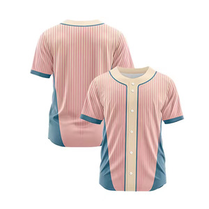 Conjuntos de Uniformes de Béisbol Personalizados de Alta Calidad 100% Poliéster para Hombre y Jóvenes, Sublimados OEM, Ropa Deportiva de Béisbol y Sóftbol - Product Image 1